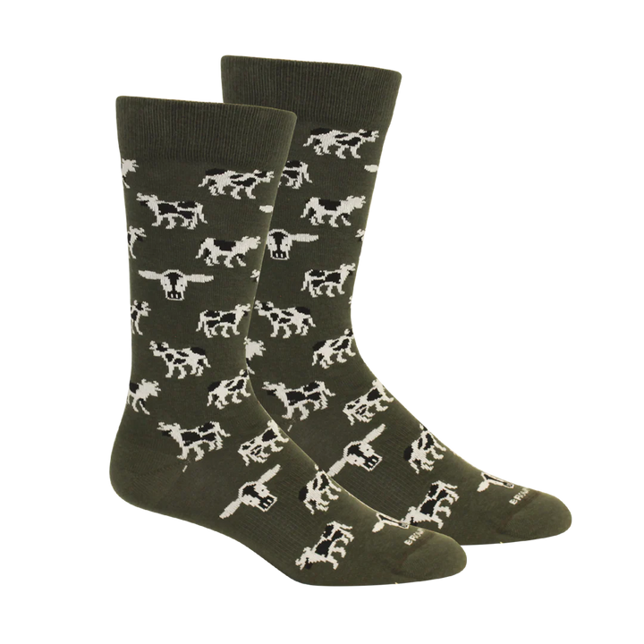 Brown Dog Socks - Mable Sage