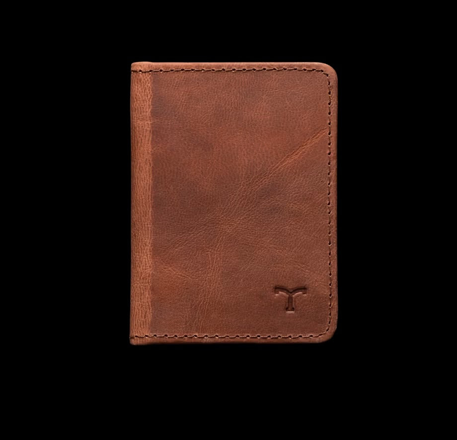 Tecovas Goat Bifold Card Case - Scotch