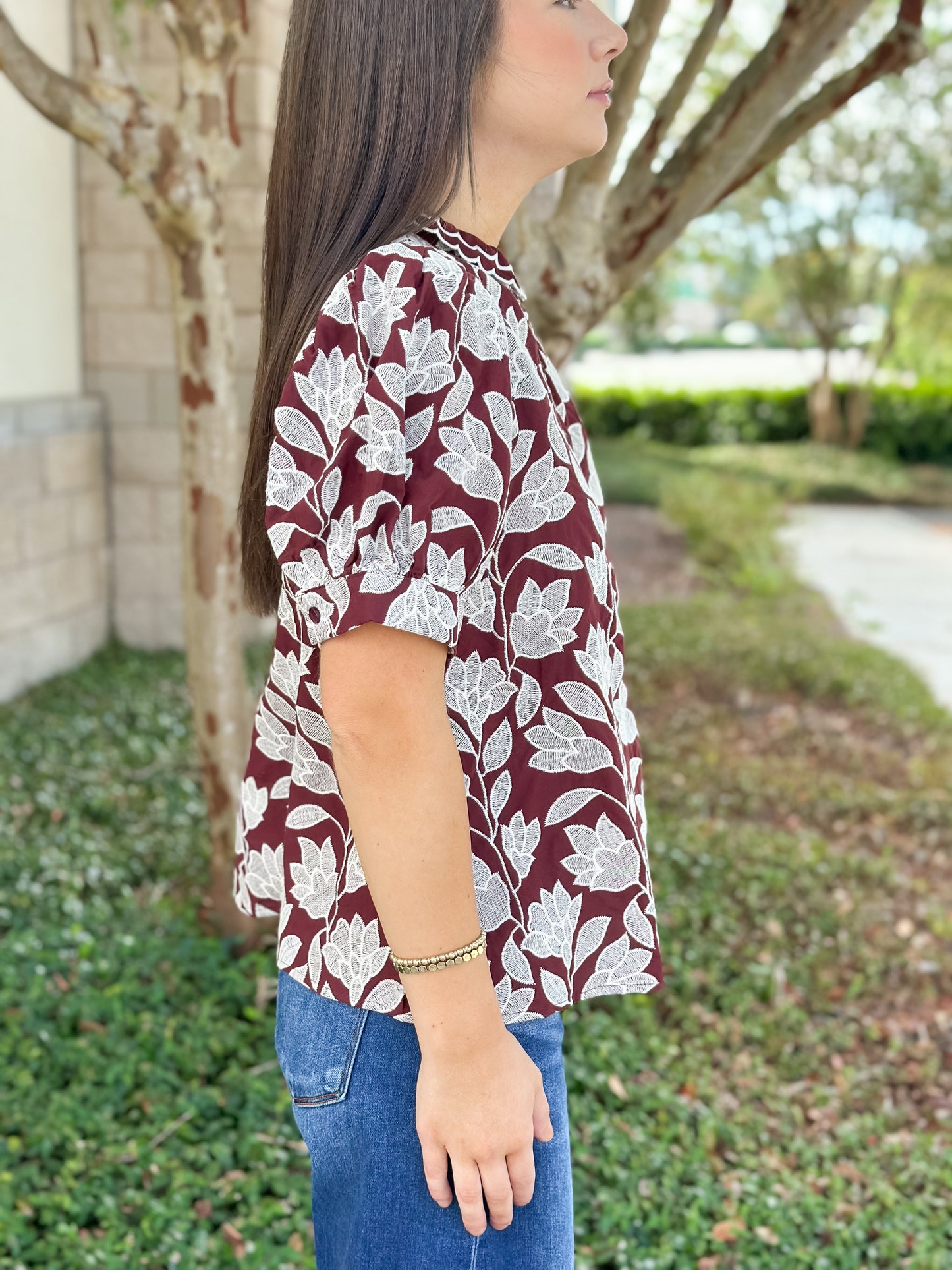Autumn Leaves Blouse