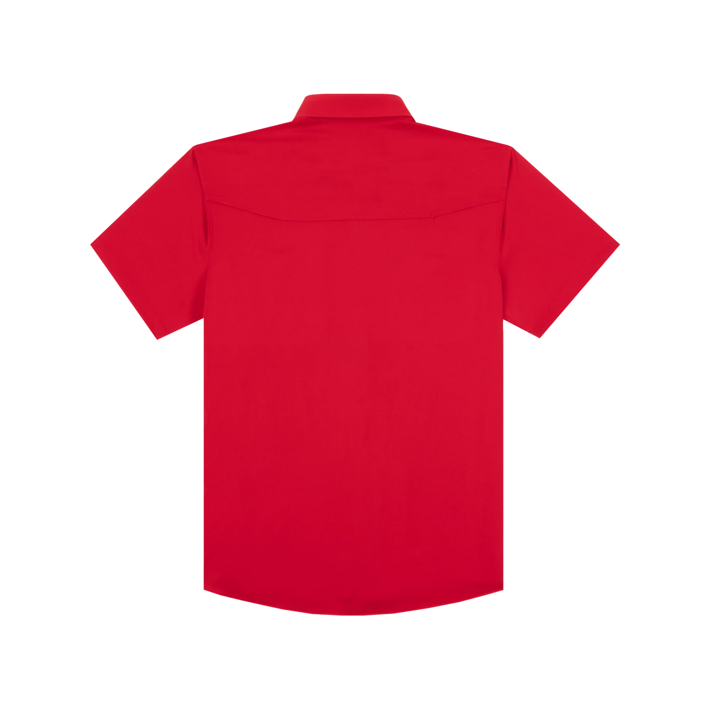 Poncho Men’s “The Gameday” S/S Regular Shirt - Red
