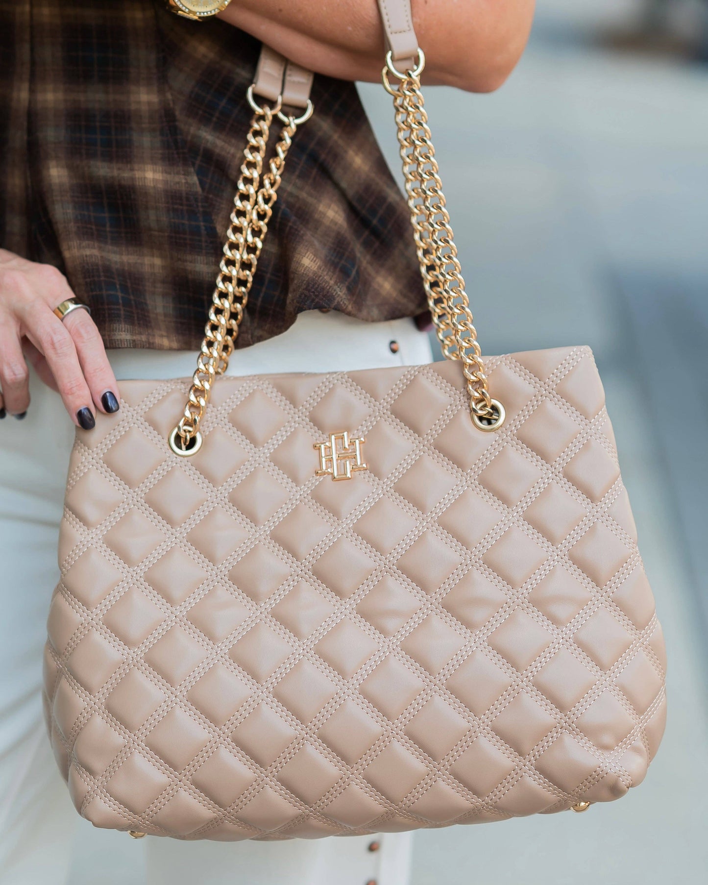 CH Blair Tote Latte DQ