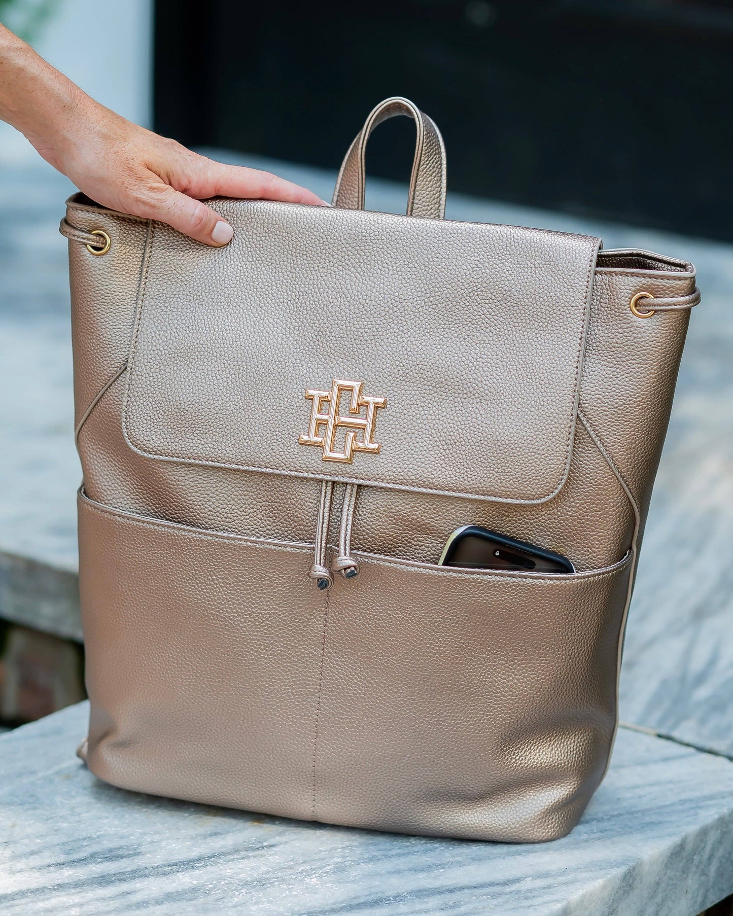 CH Bennett Backpack Bronze