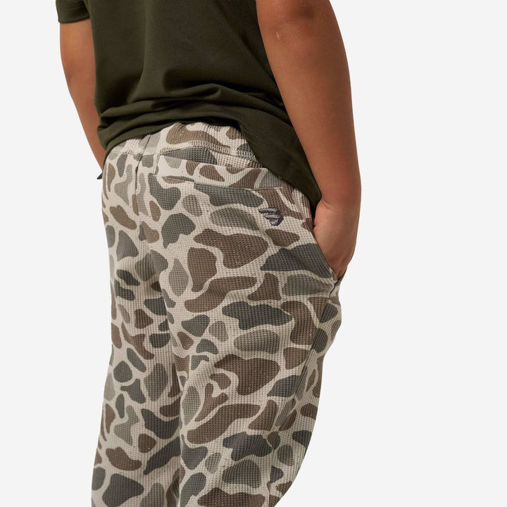 Burlebo Youth Thermal Jogger - Classic Deer Camo