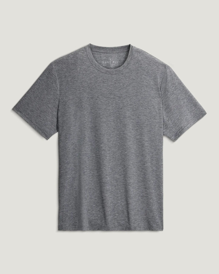 Free Fly Men’s Elevate Lightweight Tee - Heather Grey