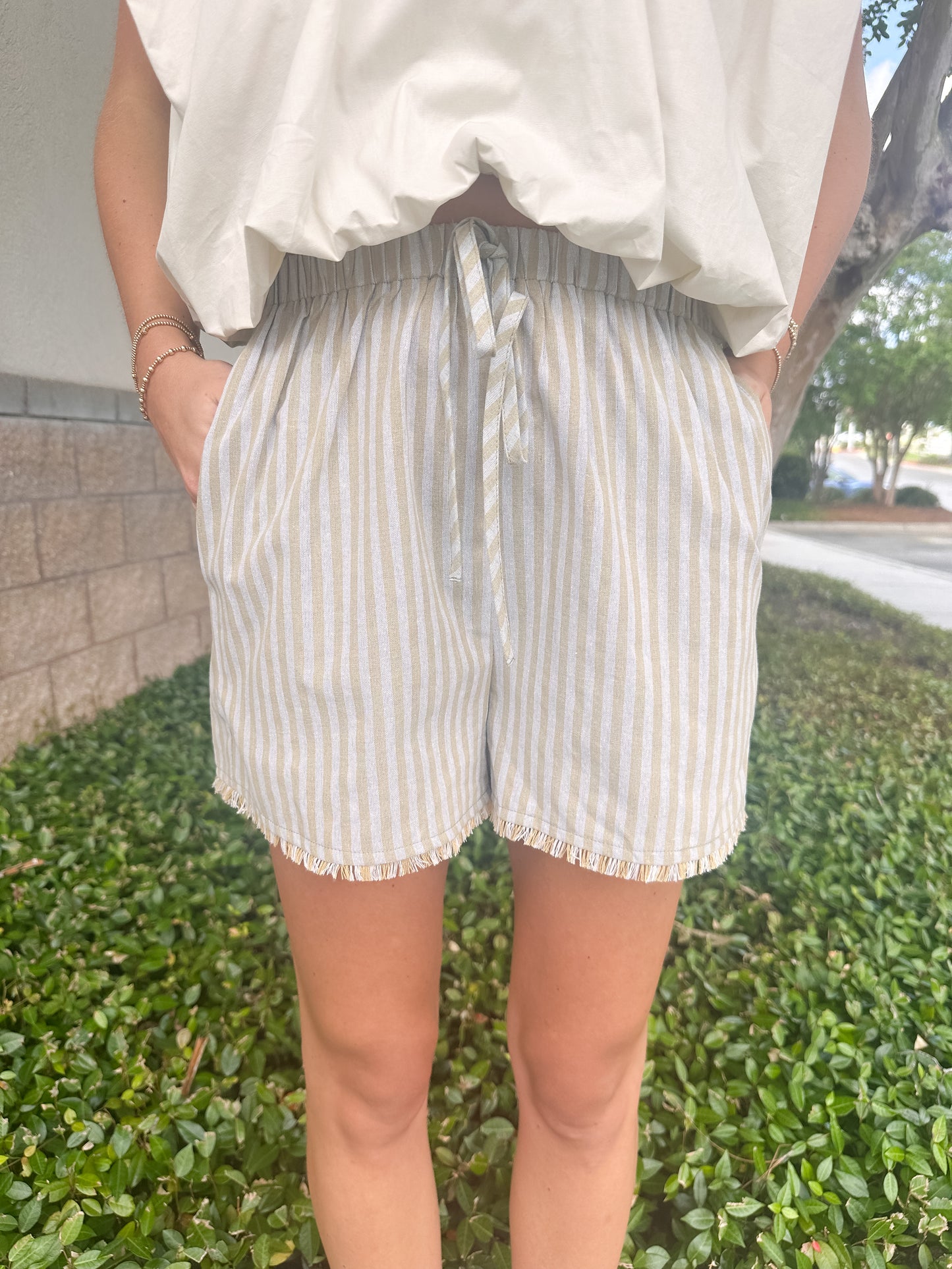 Vintage Stripe Shorts