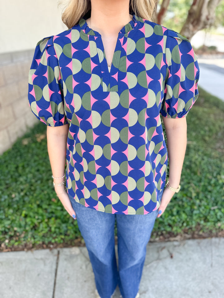 Lainey Top - Polka Dot Pops