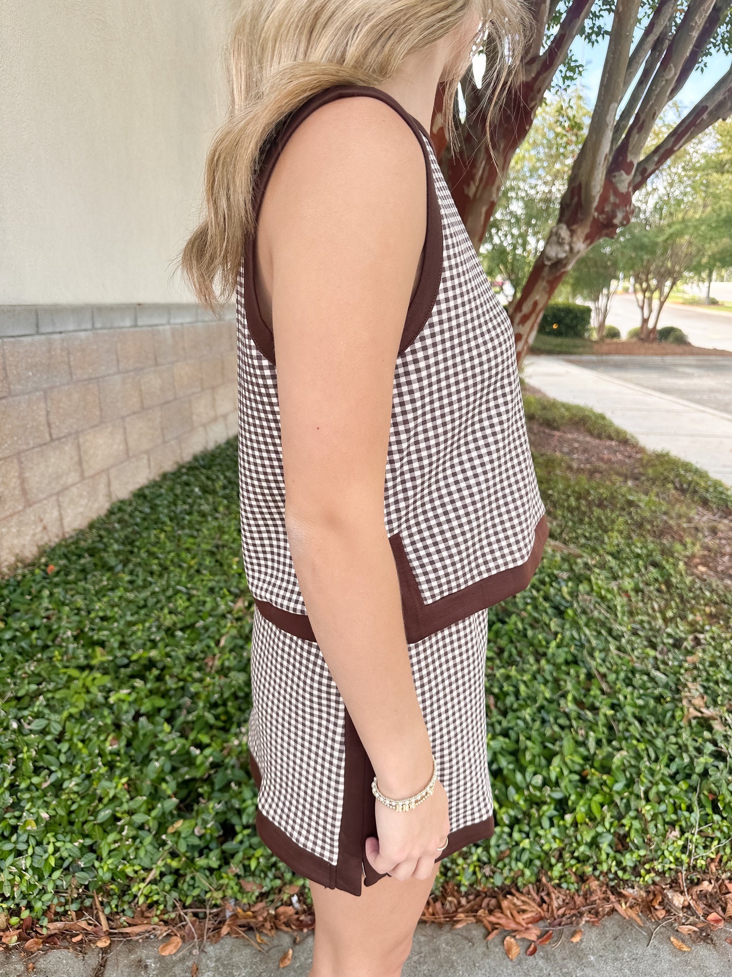 Swagger Gingham Set