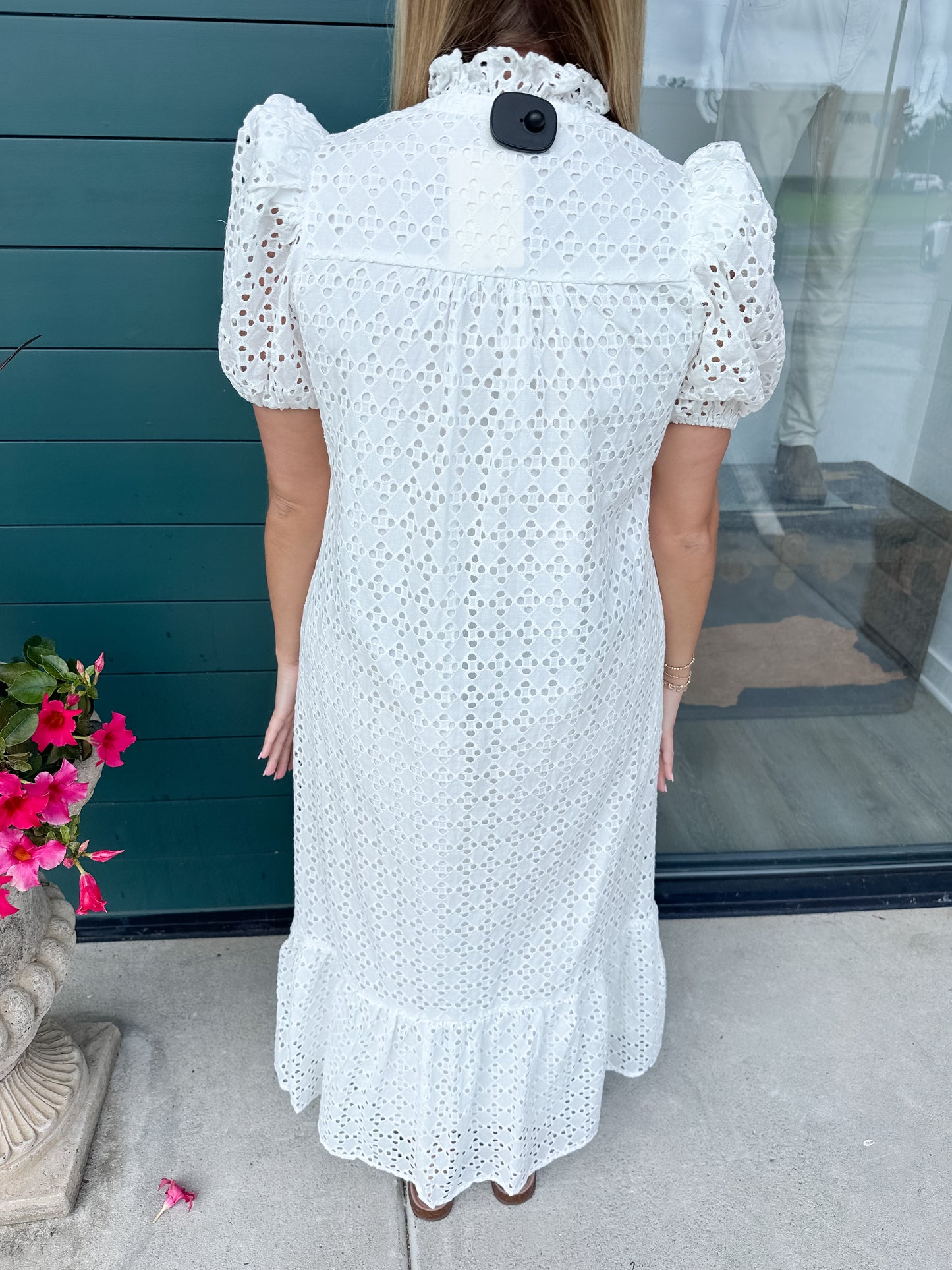 Elise Eyelet Maxi Dress