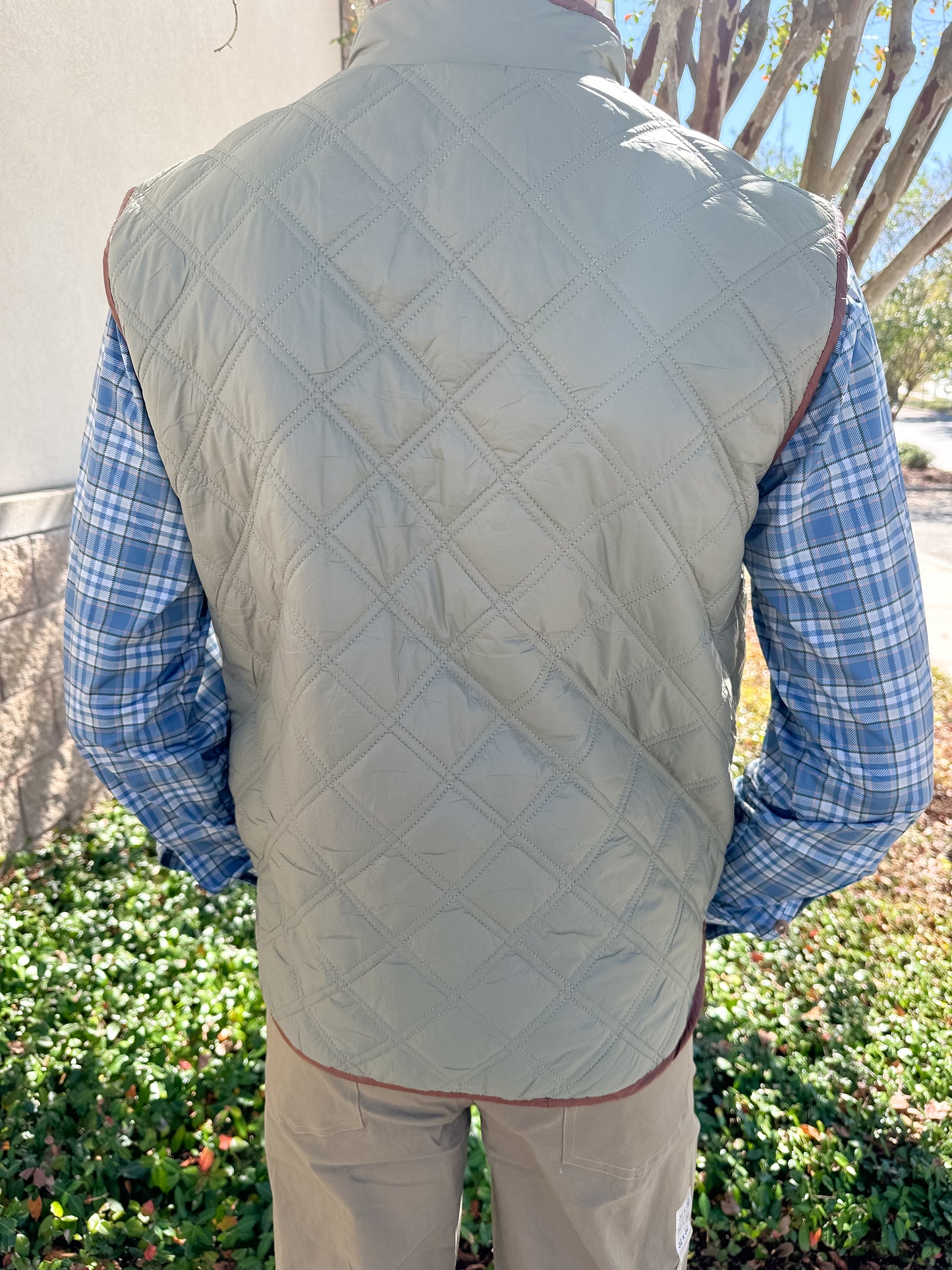 S. Casanova F25 Saddle Ridge Quilted Vest