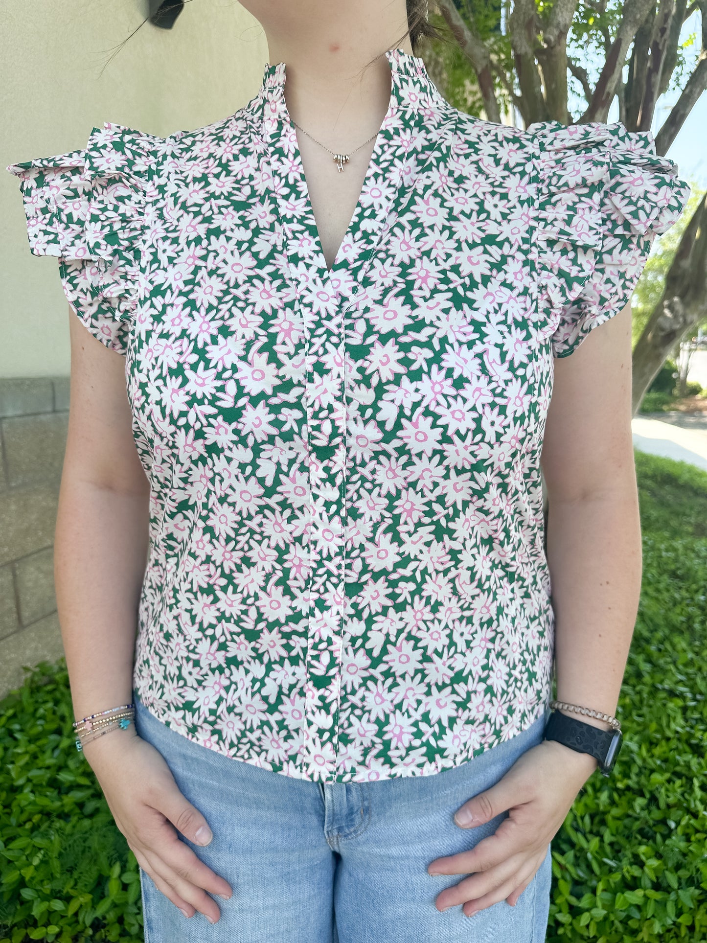 Tifton Floral Top