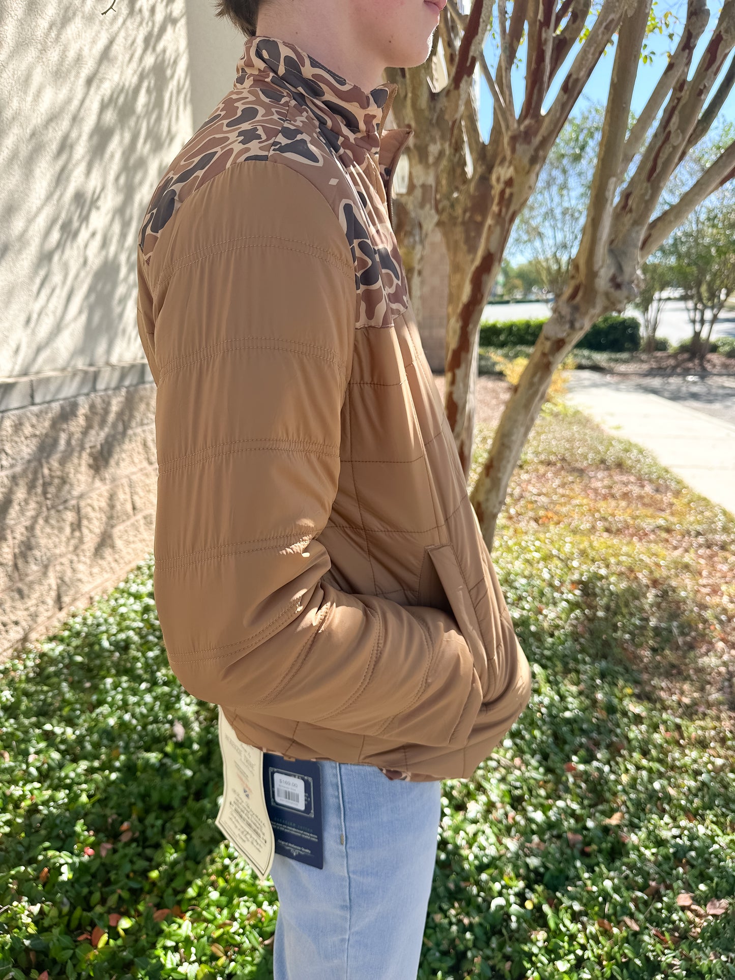 S. Casanova F25 Camo Carter Reversible Lofted Jacket