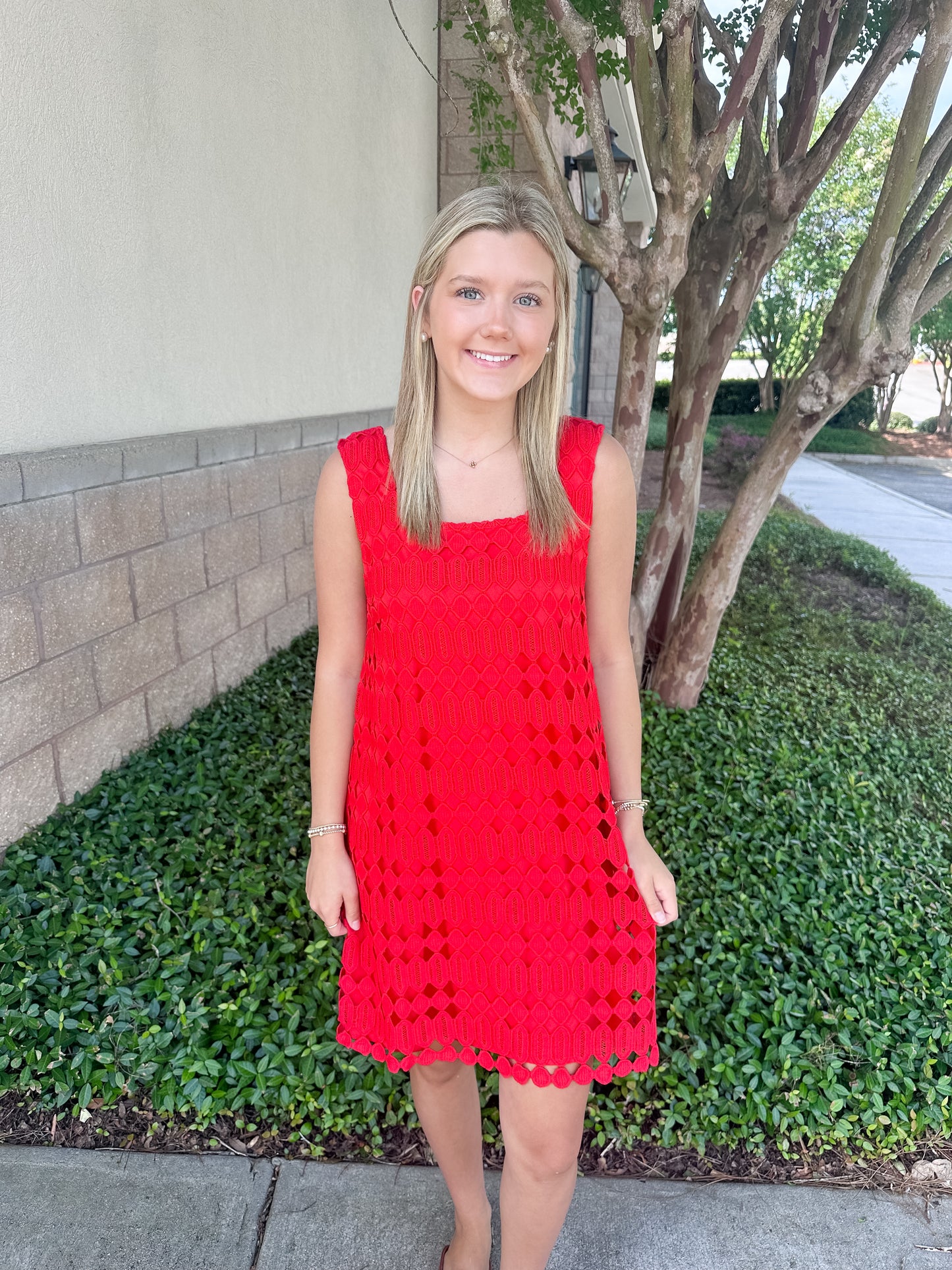 Roy Mini Dress - Red