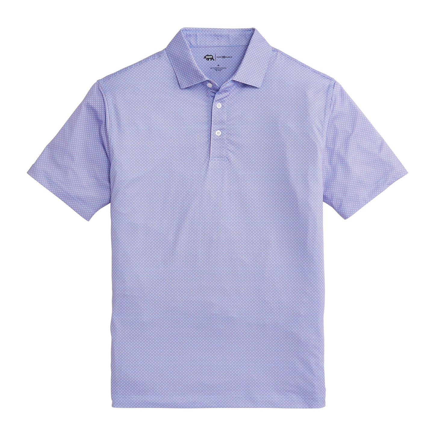 Onward Reserve Range Printed Performance Polo - Flamingo Plume