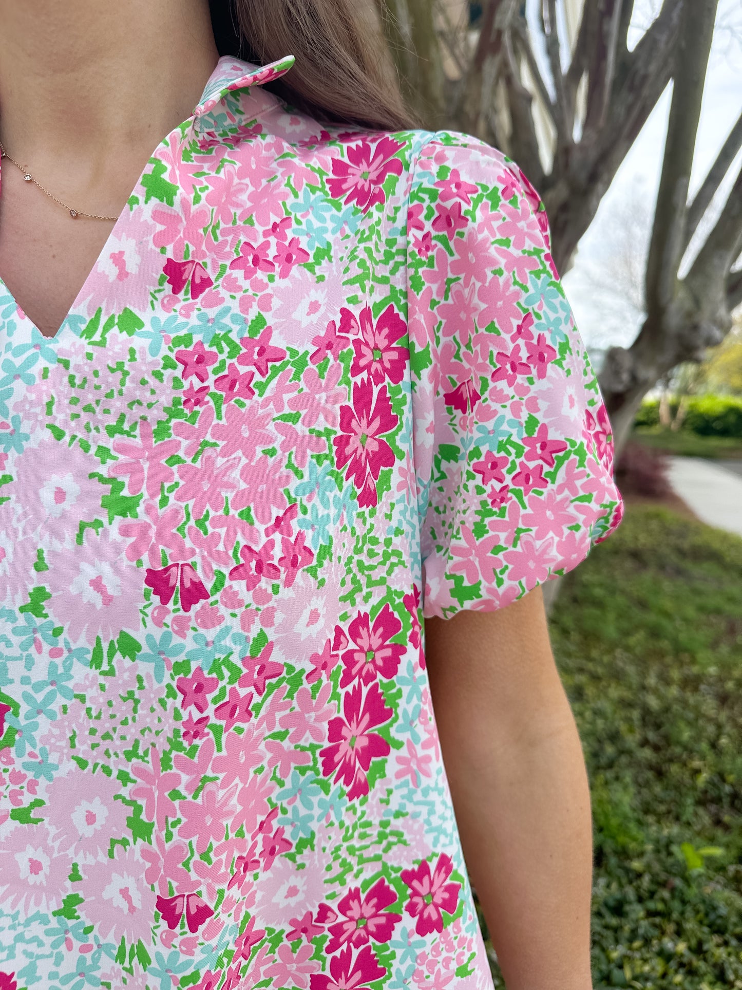 Nancy Dress - Petal Perfect Pink