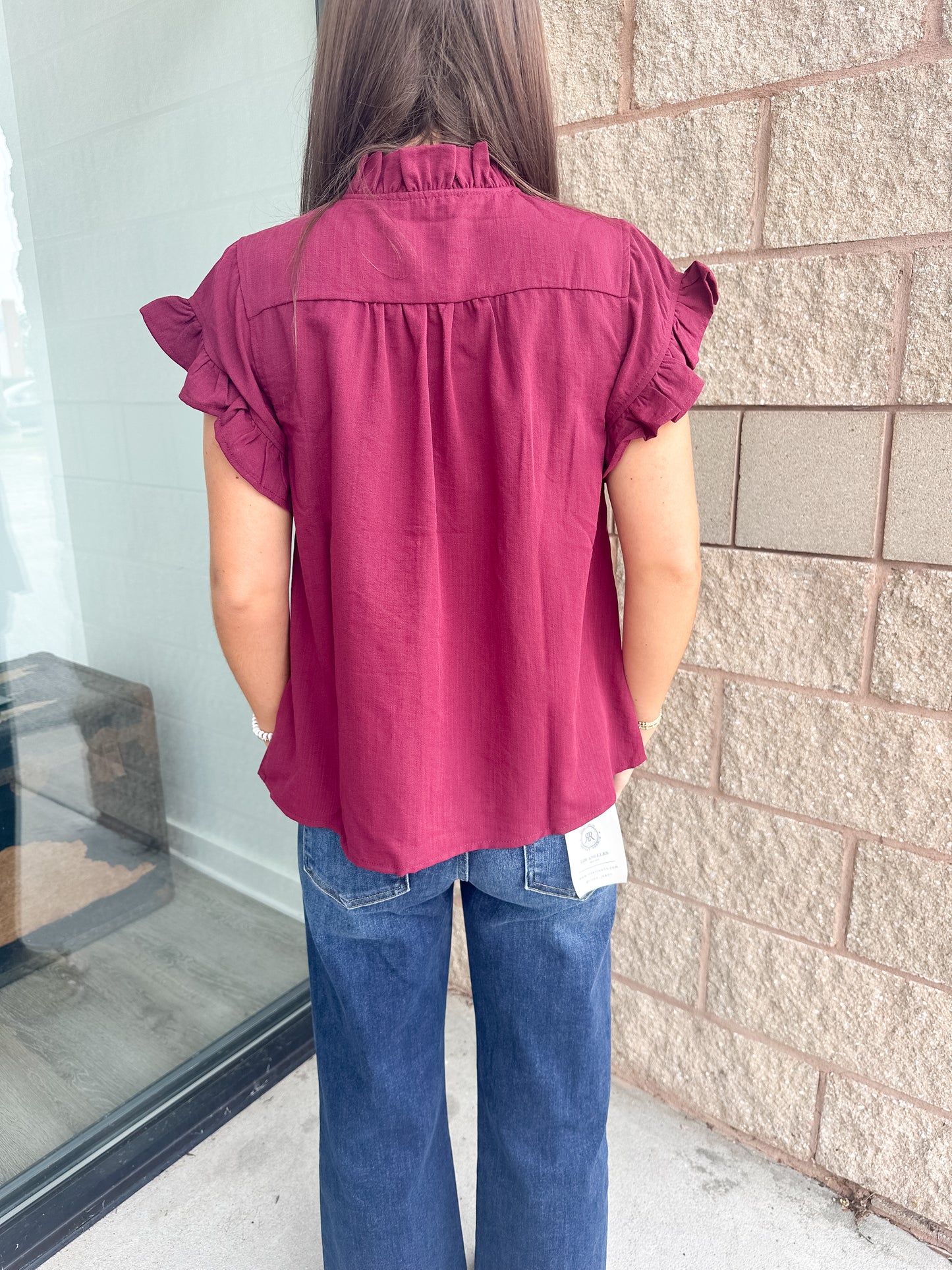 Luna Ruffle Top
