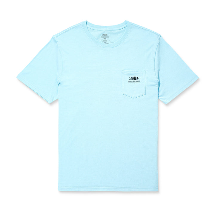 Aftco Men’s Top View S/S T-Shirt - Clearwater