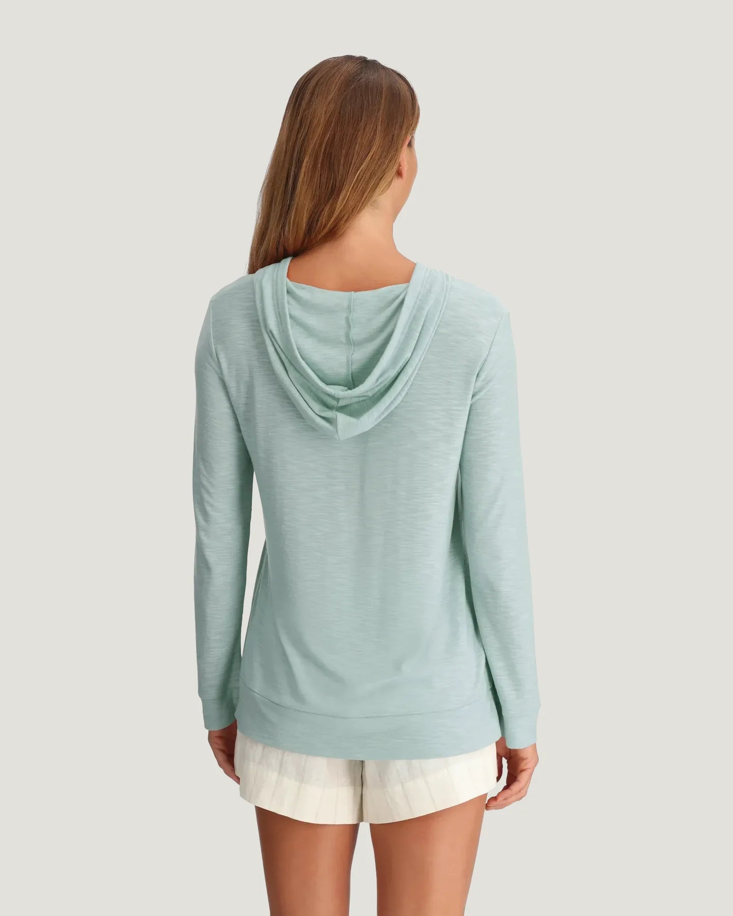 Free Fly Women's Bamboo Slub Hoodie - Tropic Sea