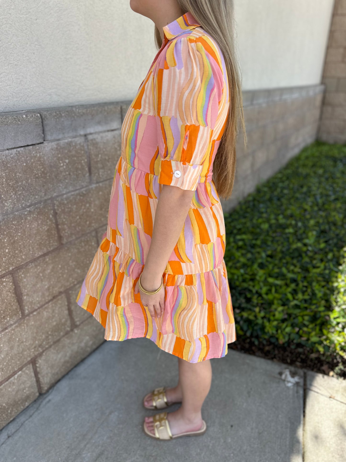 Susan Striped Dress