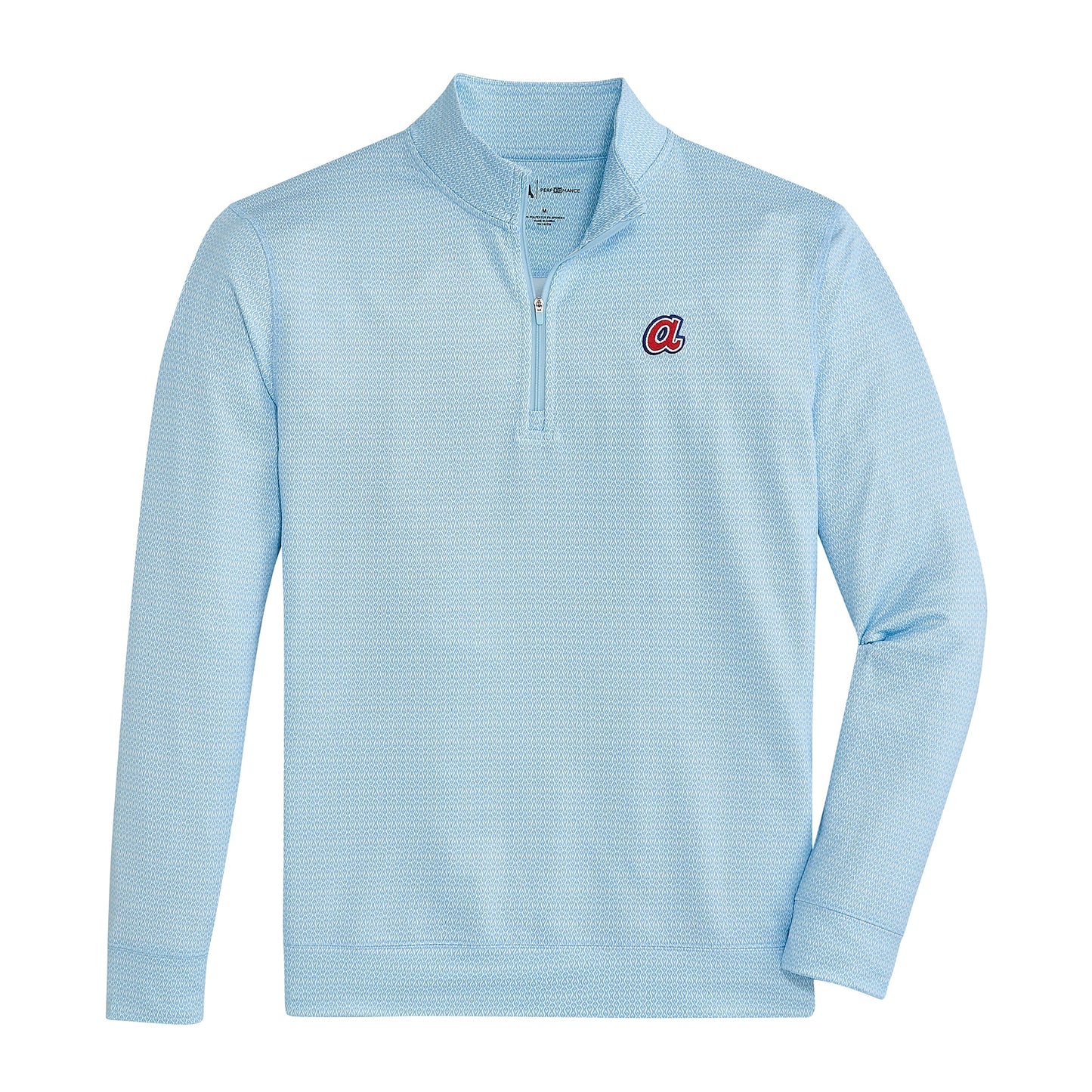 Onward Reserve Atlanta Braves Feather Performance 1/4 Zip Pullover - White
