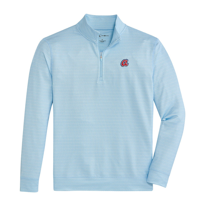 Onward Reserve Atlanta Braves Feather Performance 1/4 Zip Pullover - White