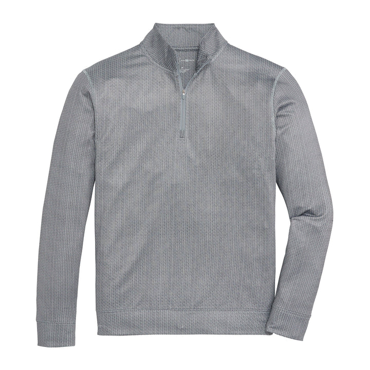Onward Reserve Vintage G Printed Performance 1/4 Zip Pullover - Mirage Grey