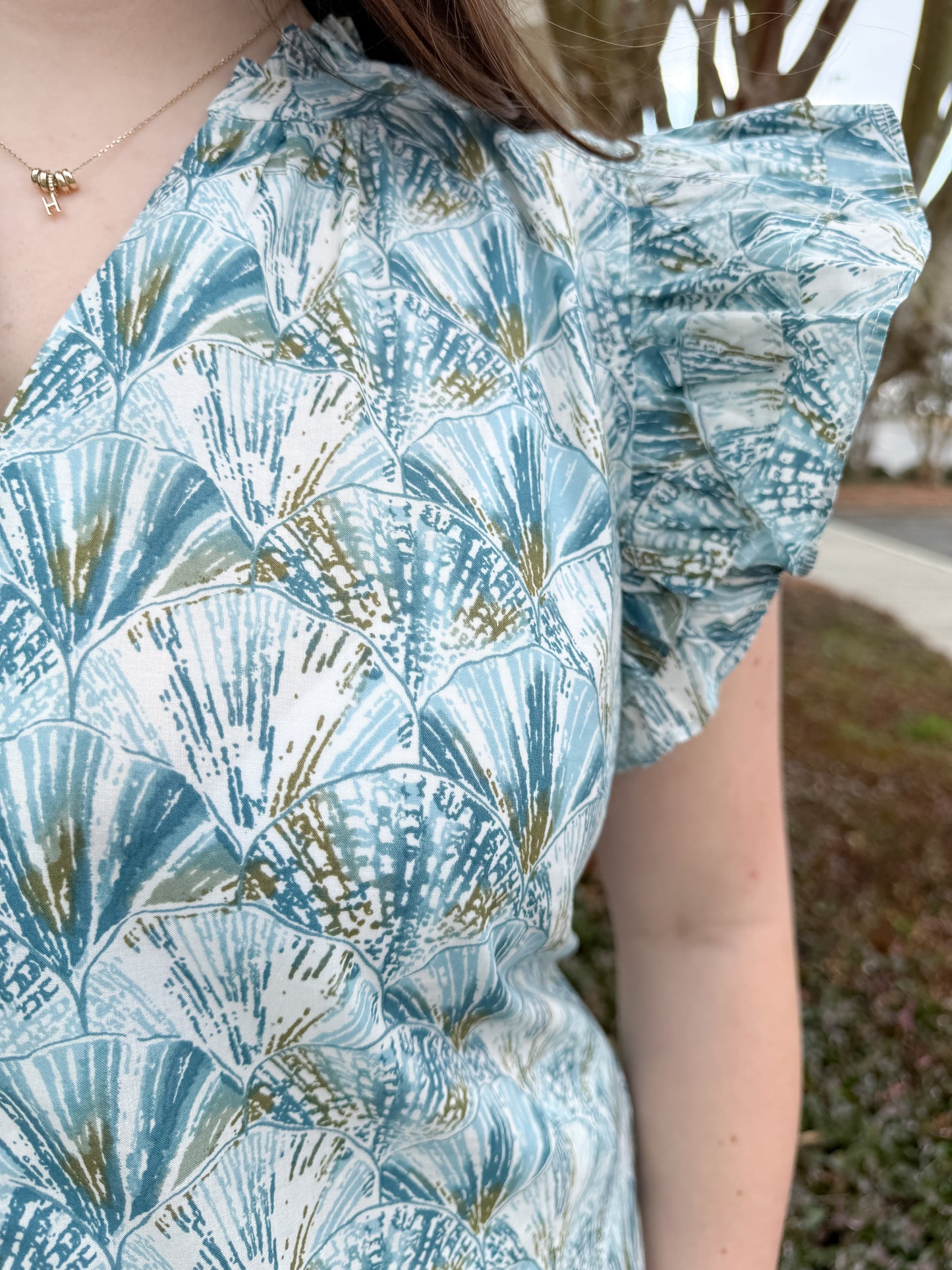 Soaring Seashells Top