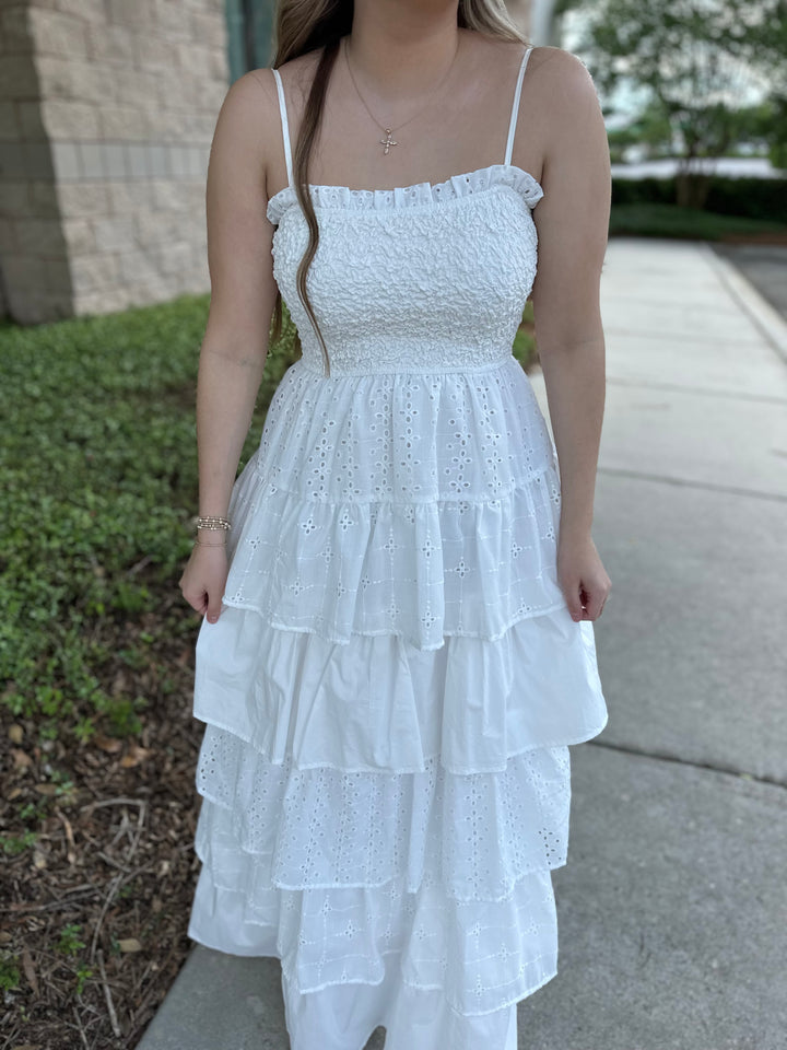 Beach Breeze Eyelet Maxi