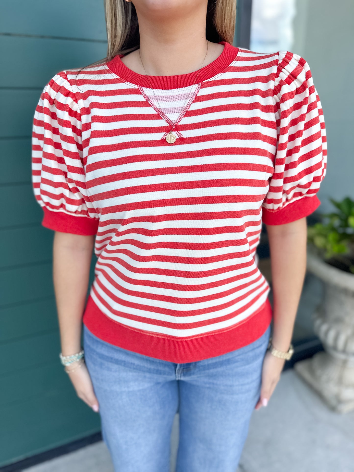 Giana Stripe Top