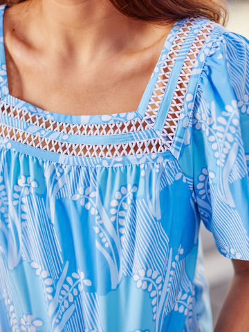 Heidi Top - Color Me Sweet Blue