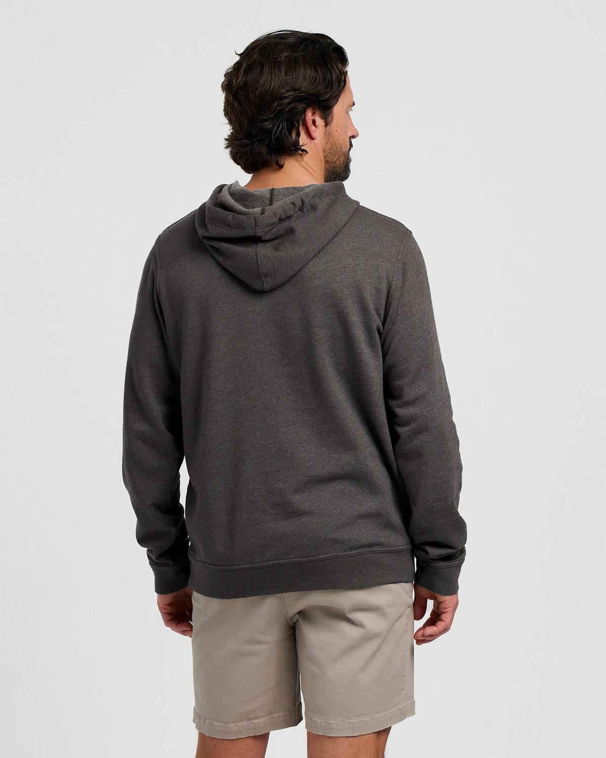 FreeFly Men’s Vintage Outfitters Fleece Hoodie - Heather Black Sand