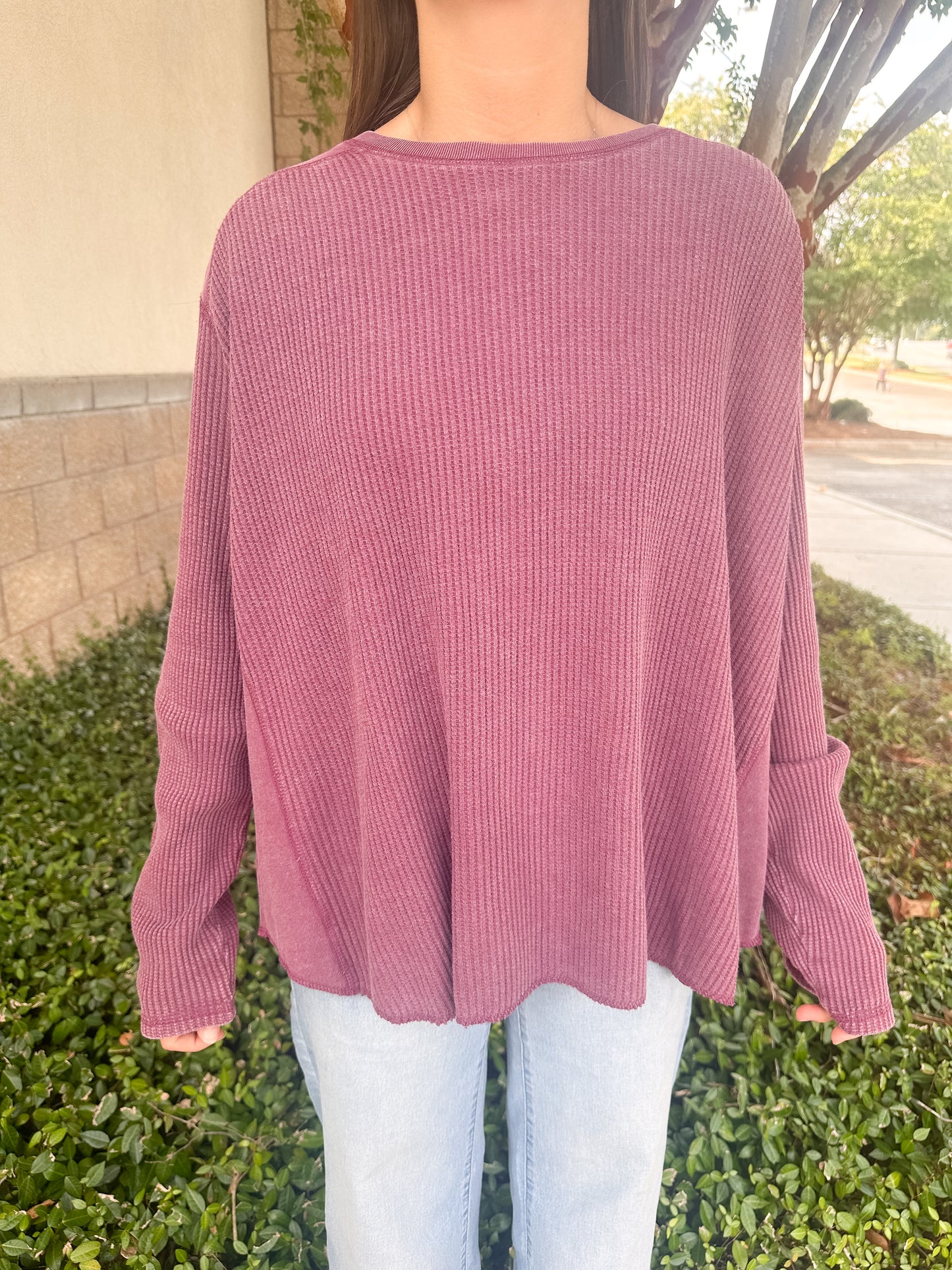 Carol Waffle Long Sleeve