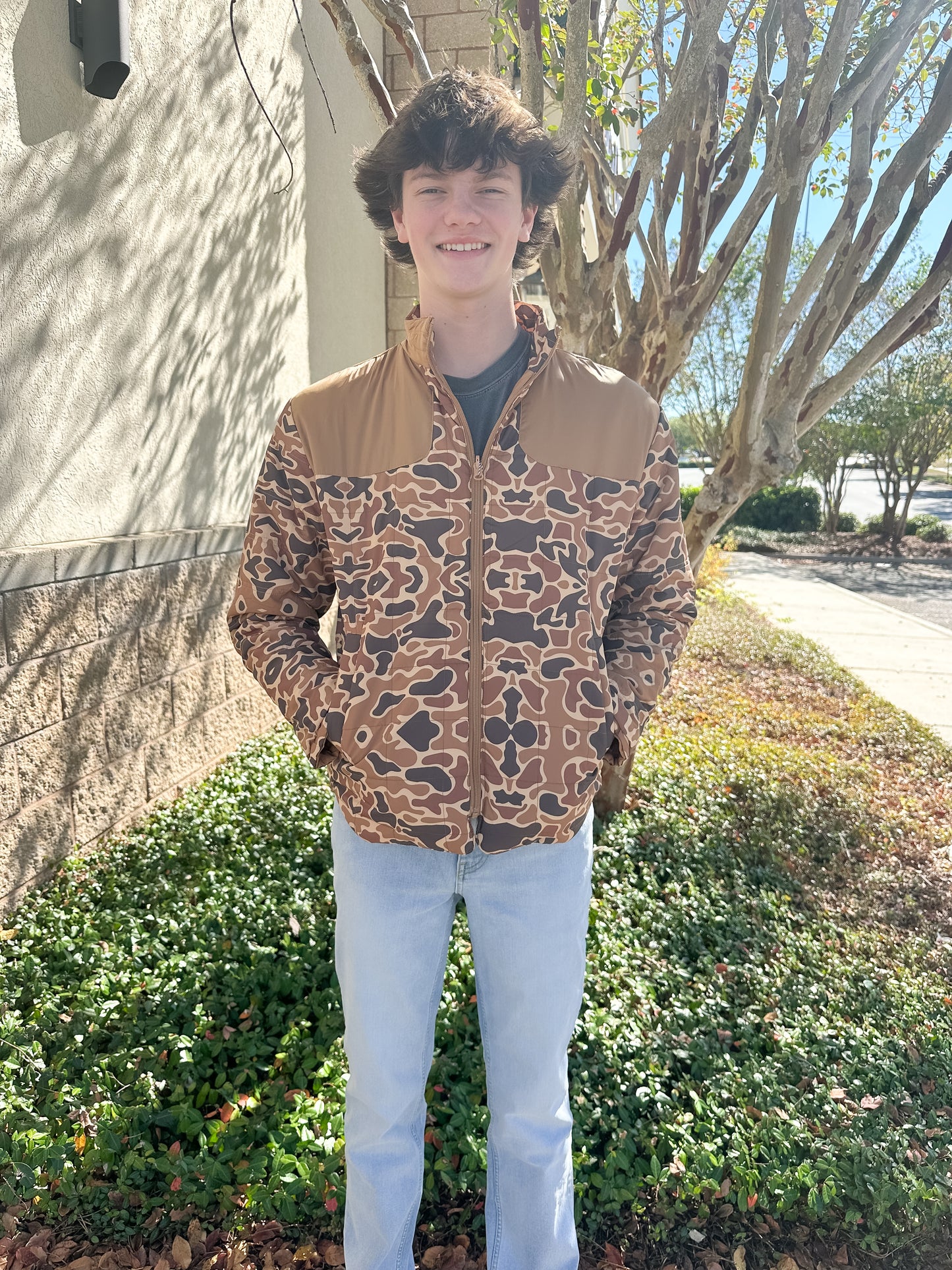 S. Casanova F25 Camo Carter Reversible Lofted Jacket Field Camo / XL S. Casanova F25 Camo Carter Reversible Lofted Jacket Field Camo / XL
