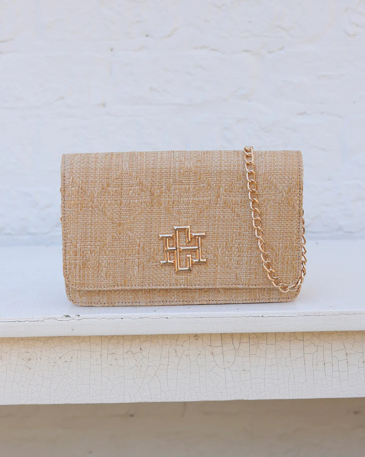 CH Bryn Clutch/Crossbody Natural Lattice