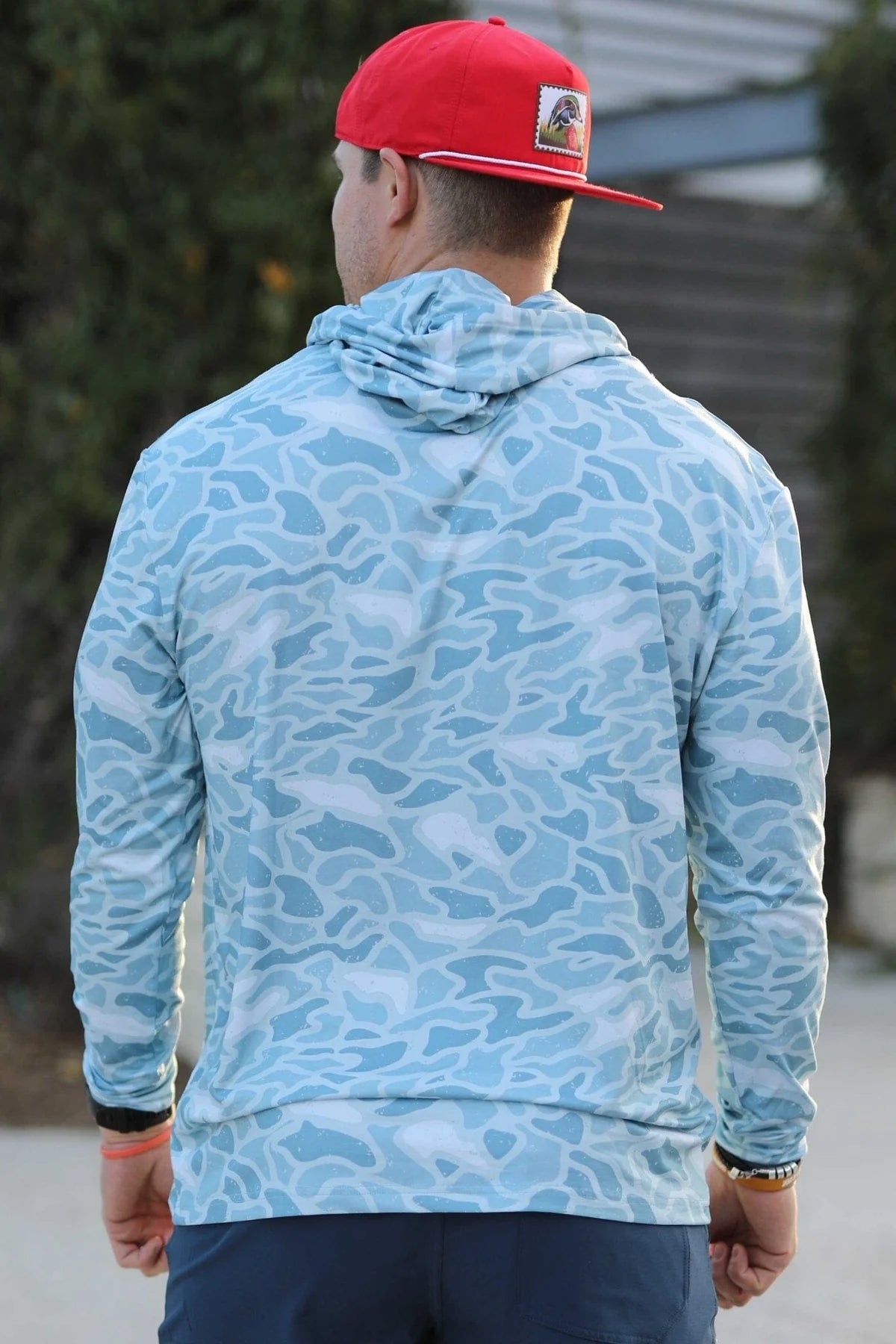 Men’s Burlebo Performance Hoodie - Seaside Camo