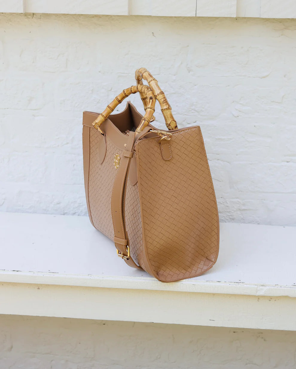 CH Palmer Tote - Woven Tan