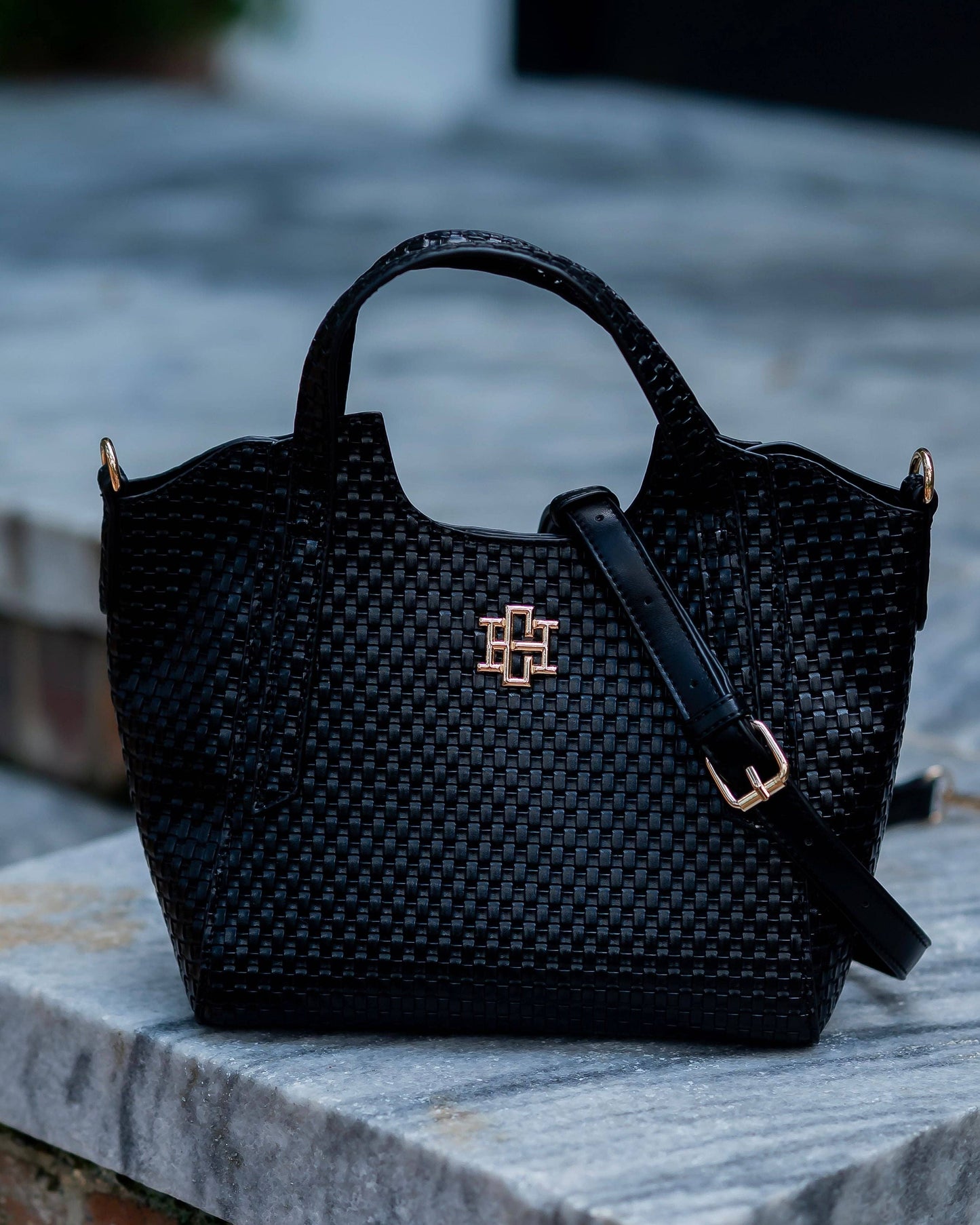 CH Kendall Mini Tote Black BW