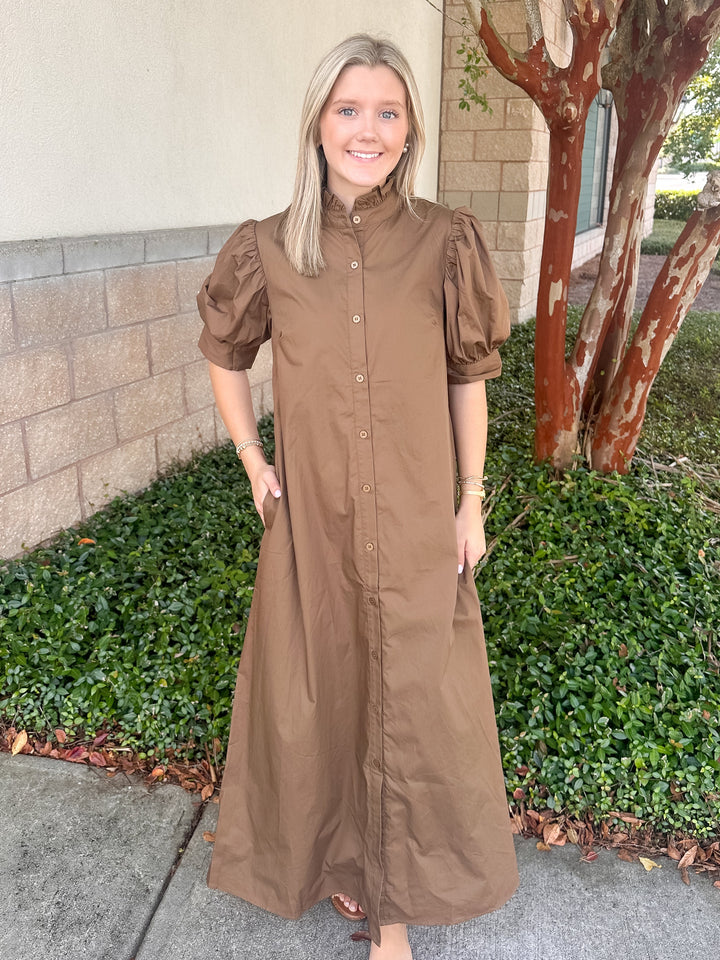 Chloe Ruffle Maxi