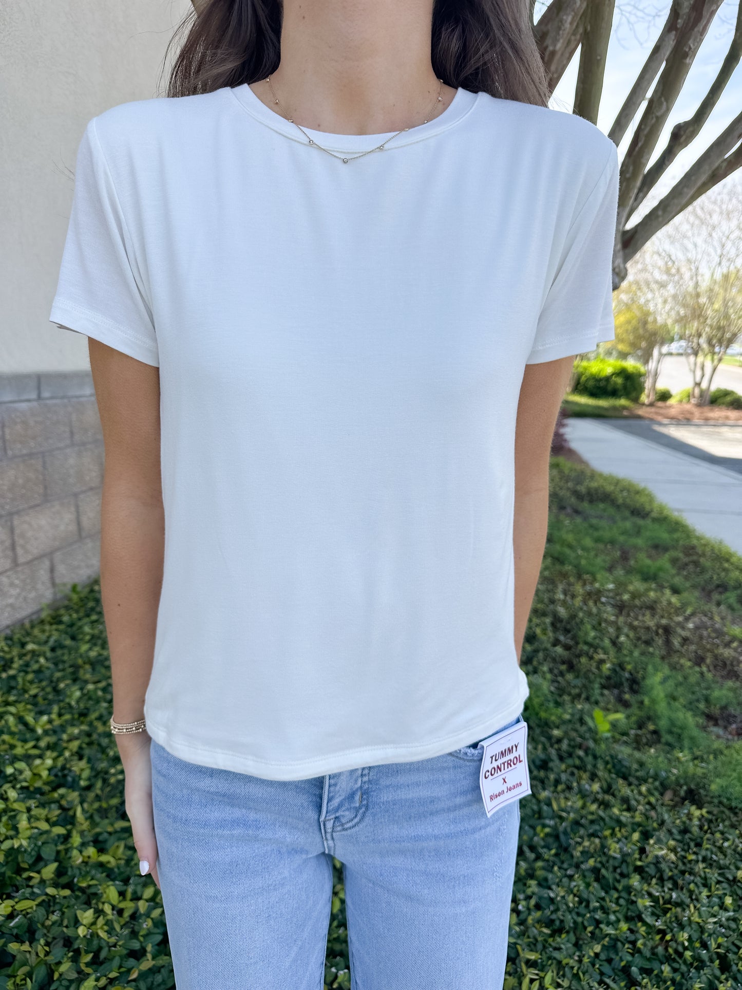 Gale Crew Top - Off White