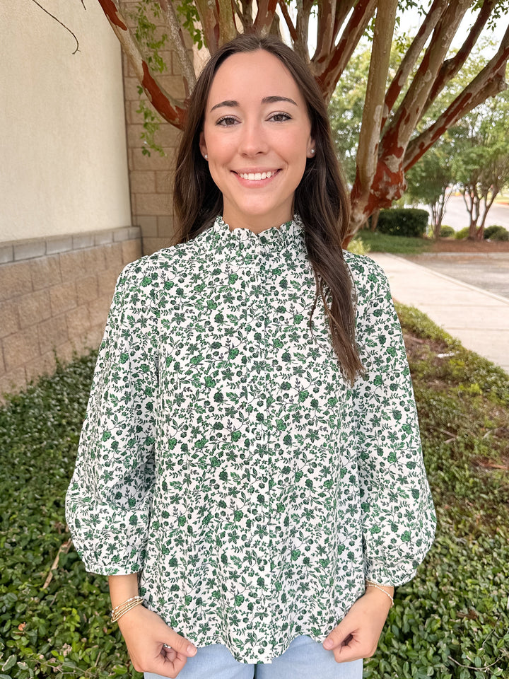 Garden Green Top
