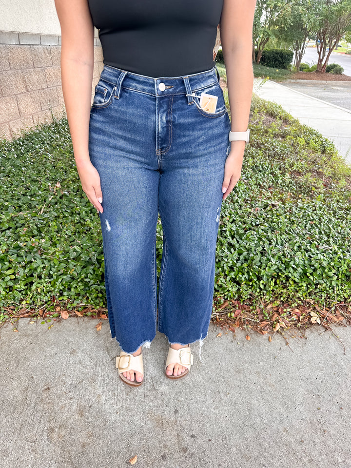 Risen Lily Jeans - Dark