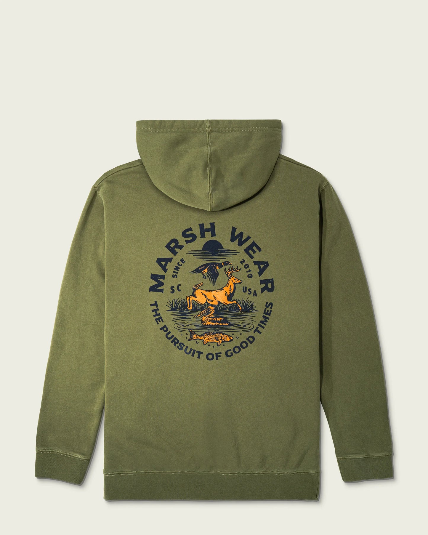Marsh Wear Natural Resources Hoodie - Army