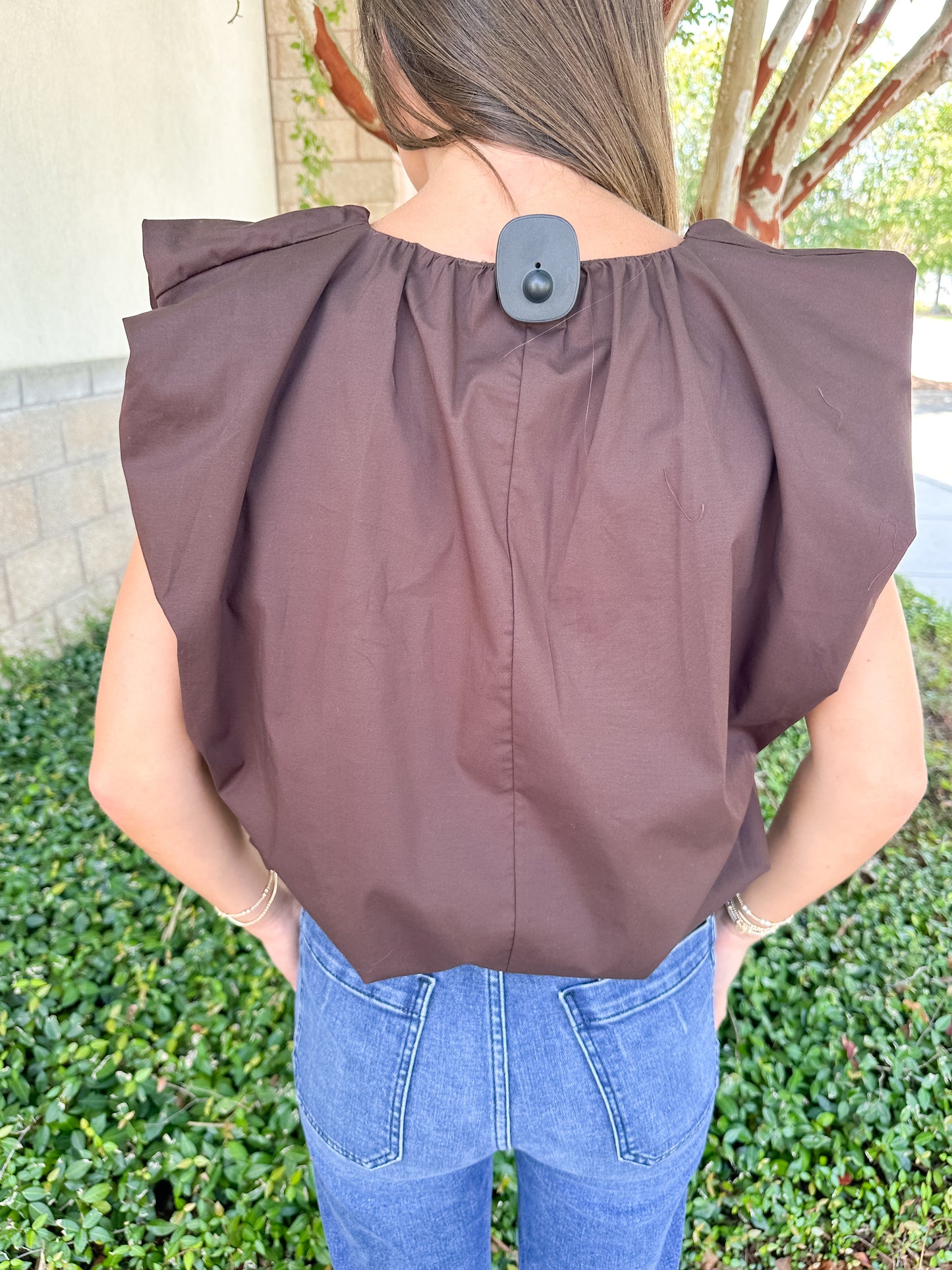 Francis Bubble Top - Chocolate