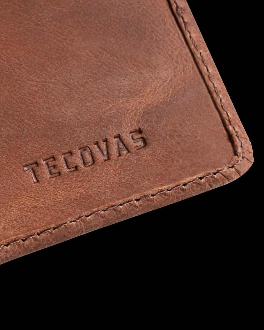 Tecovas Goat Bifold Card Case - Scotch