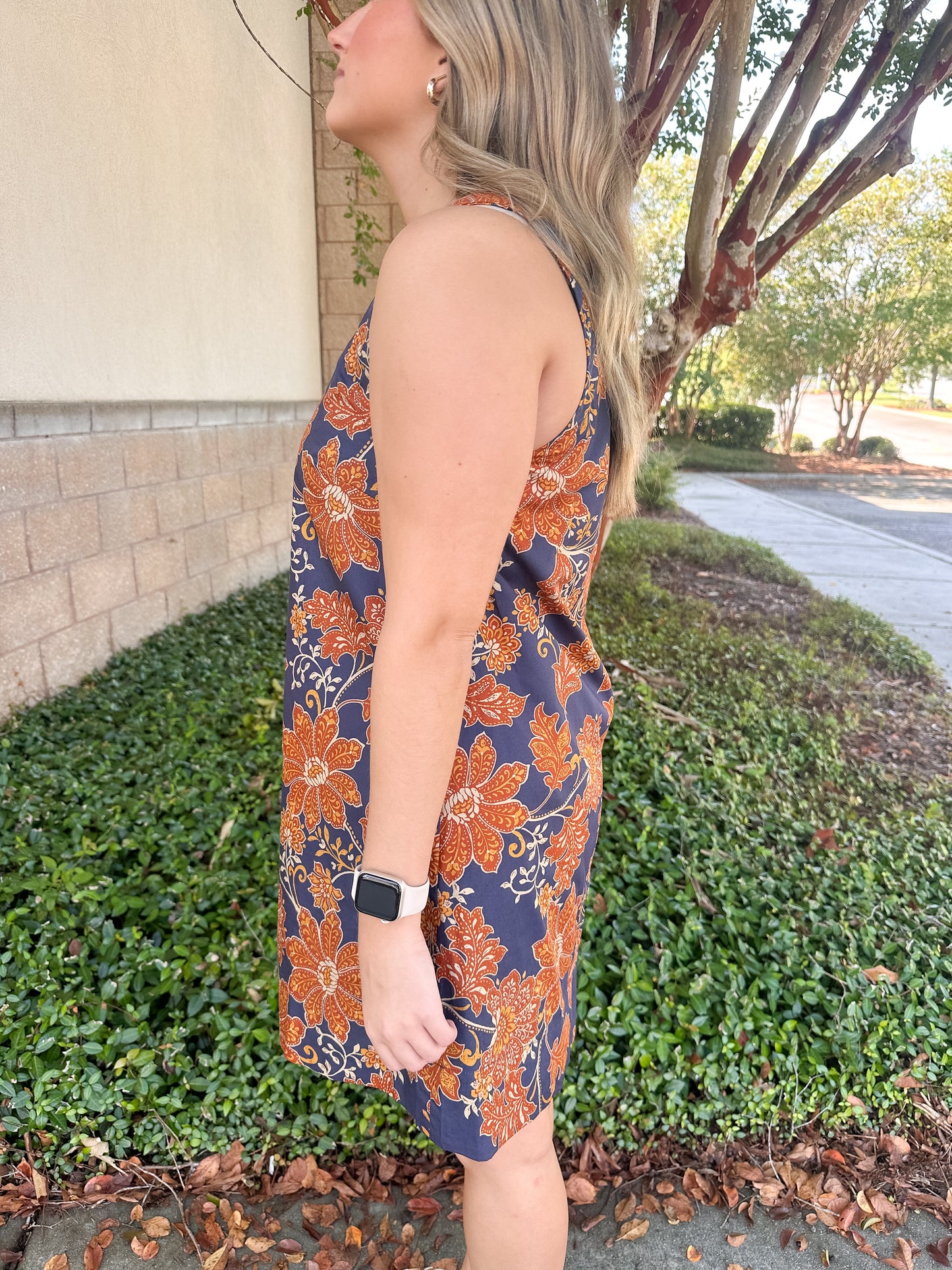 Marlo Mini Dress - Navy