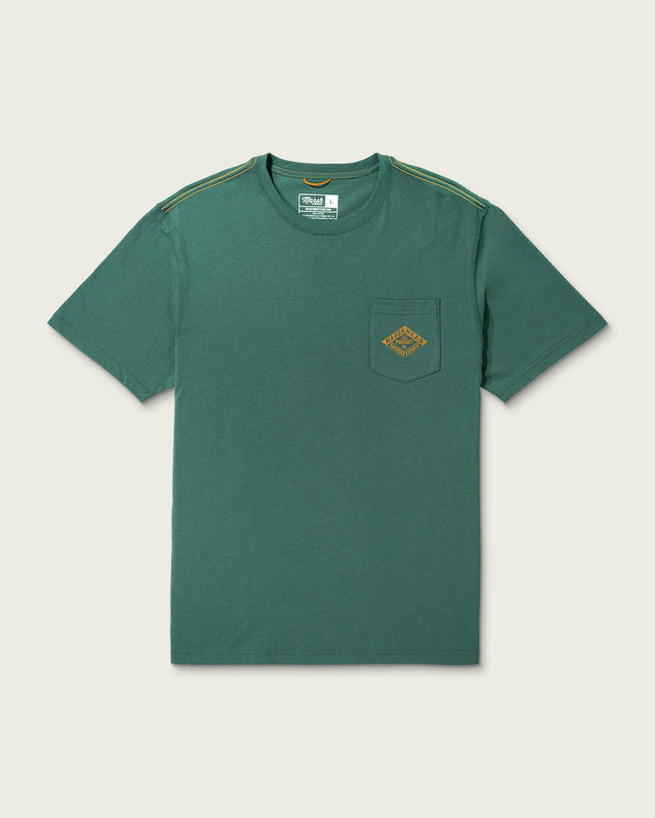 Marsh Wear Men’s Natural Resources S/S Pocket T-Shirt - Mallard Green