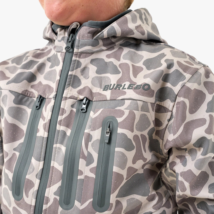 Burlebo Youth Challenger Jacket - Classic Deer Camo