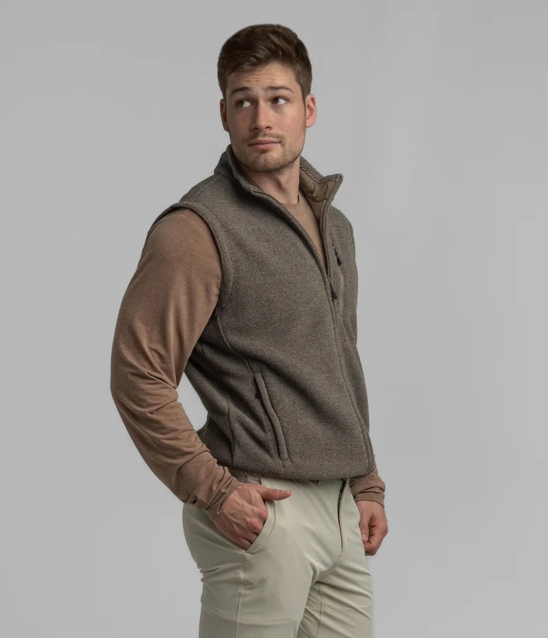 SSCO Men’s Basecamp Fleece Vest - Caribou