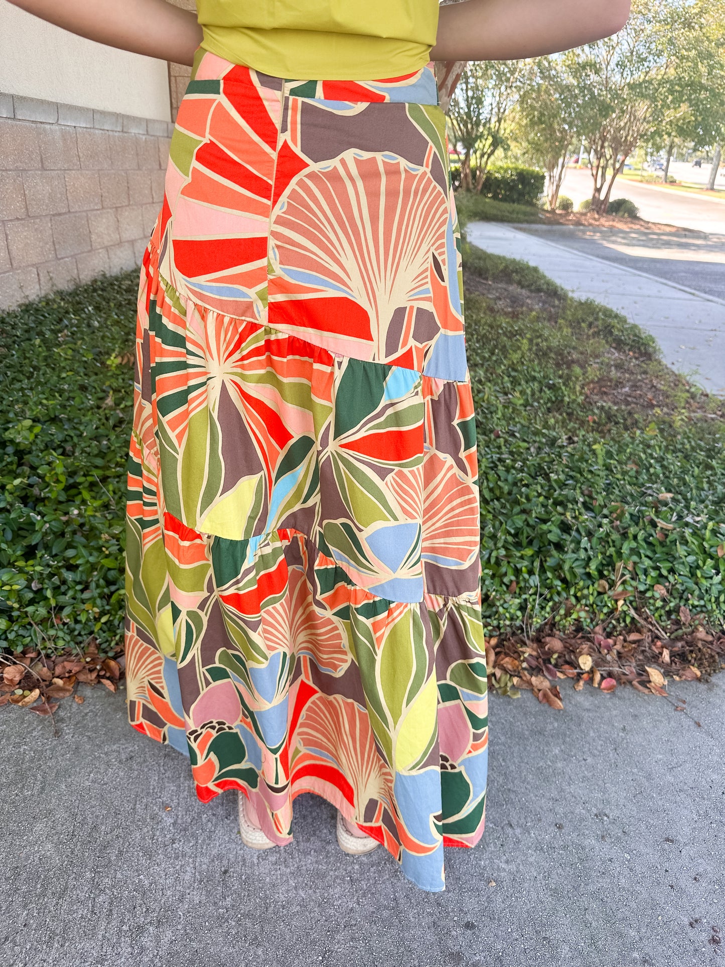 Nala Tie Maxi Skirt