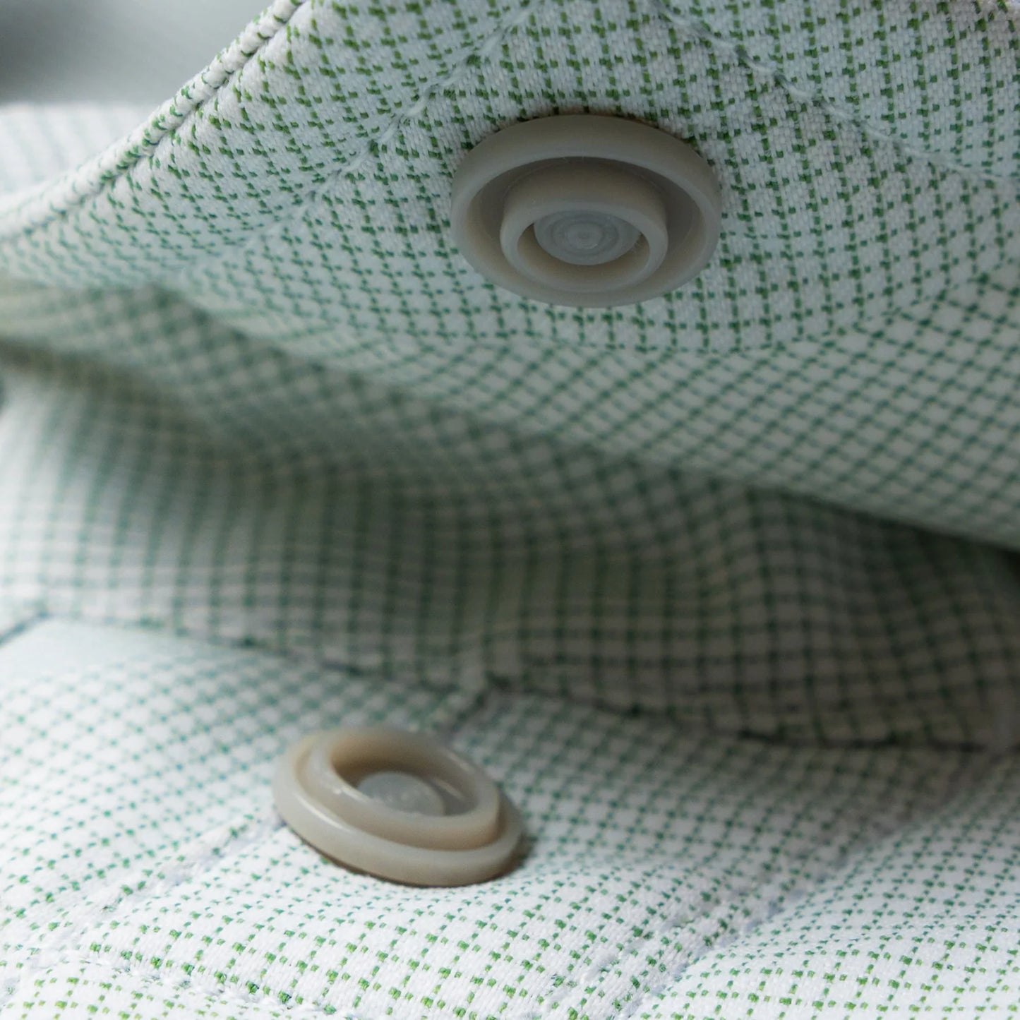 Poncho Men’s “The Evergreen” S/S Regular Shirt - Turf Green Micro-check