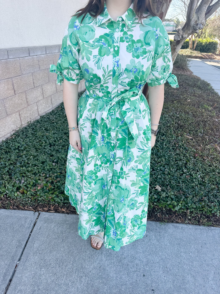 Spring Pop Midi Dress